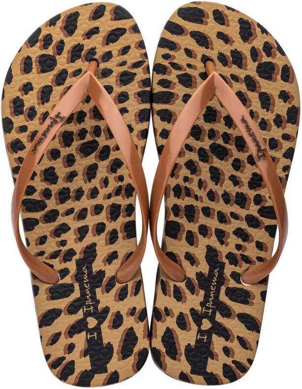 Ipanema Animale Print Slippers Dames Beige