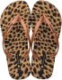 Ipanema Animale Print Slippers Dames Beige - Thumbnail 1