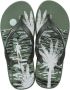 Ipanema Palmboom Print Groene Slippers Green Heren - Thumbnail 1