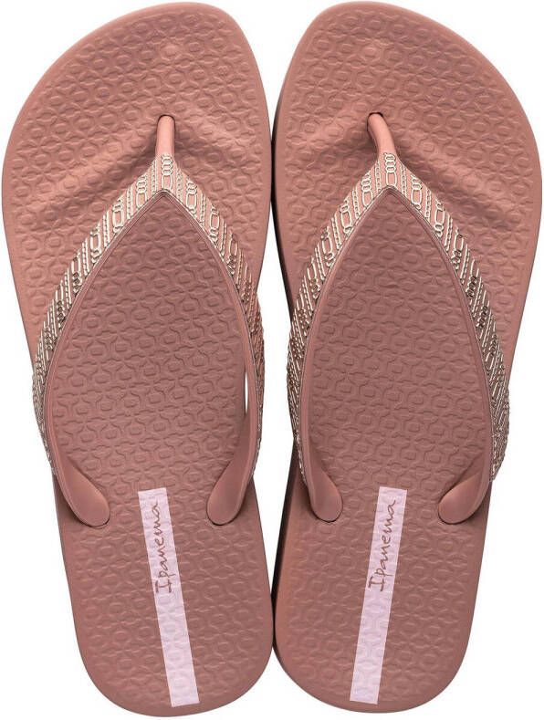 Ipanema Anatomic Mesh Plateau Slippers Dames Pink