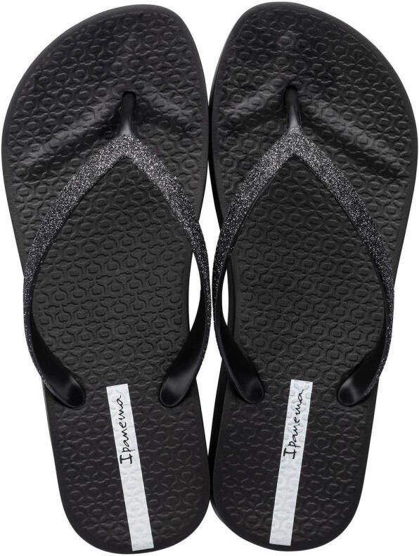 Ipanema Anatomic Mesh Chic Plateau Dames Slippers Black
