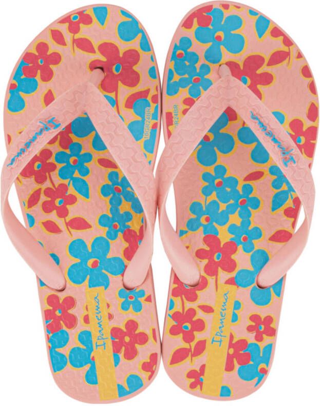 Ipanema Temas teenslippers roze blauw geel