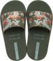 Ipanema Urban Slide badslippers met panterprint roze blauw - Thumbnail 1