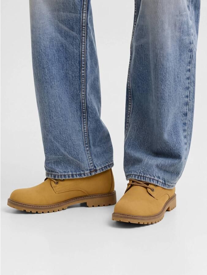 JACK & JONES enkelboots met profielzool okergeel - Foto 3