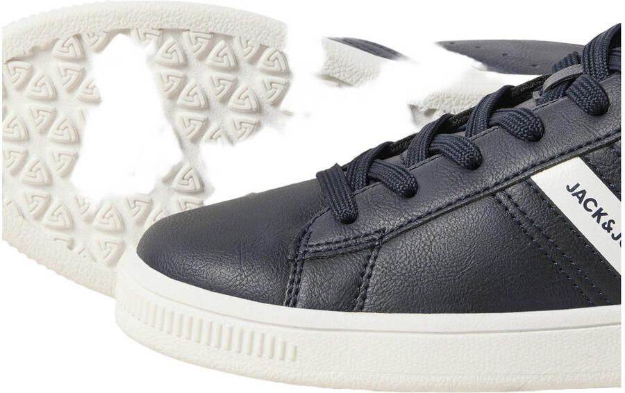 JACK & JONES Jfwblaze Basic sneakers donkerblauw wit - Foto 3