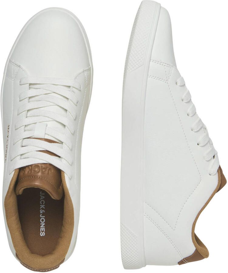 JACK & JONES Jfwbosley Pu Sneaker Noos sneakers wit camel - Foto 3