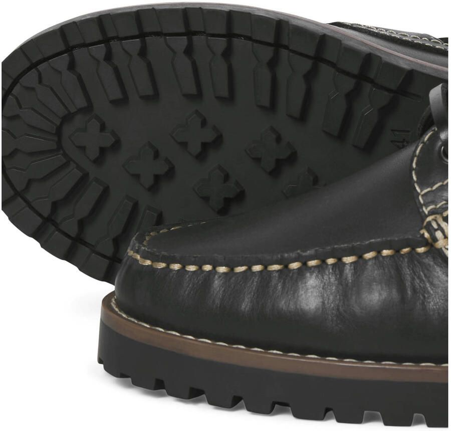 JACK & JONES JACK&JONES JFWBROOKLYN LEATHER BOAT SHOE LN Heren Veterschoenen - Foto 2