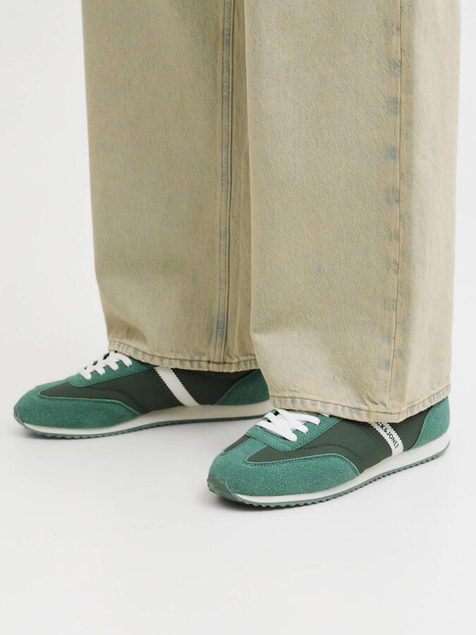 JACK & JONES Jfwburton Runner International Campaign sneakers groen - Foto 2