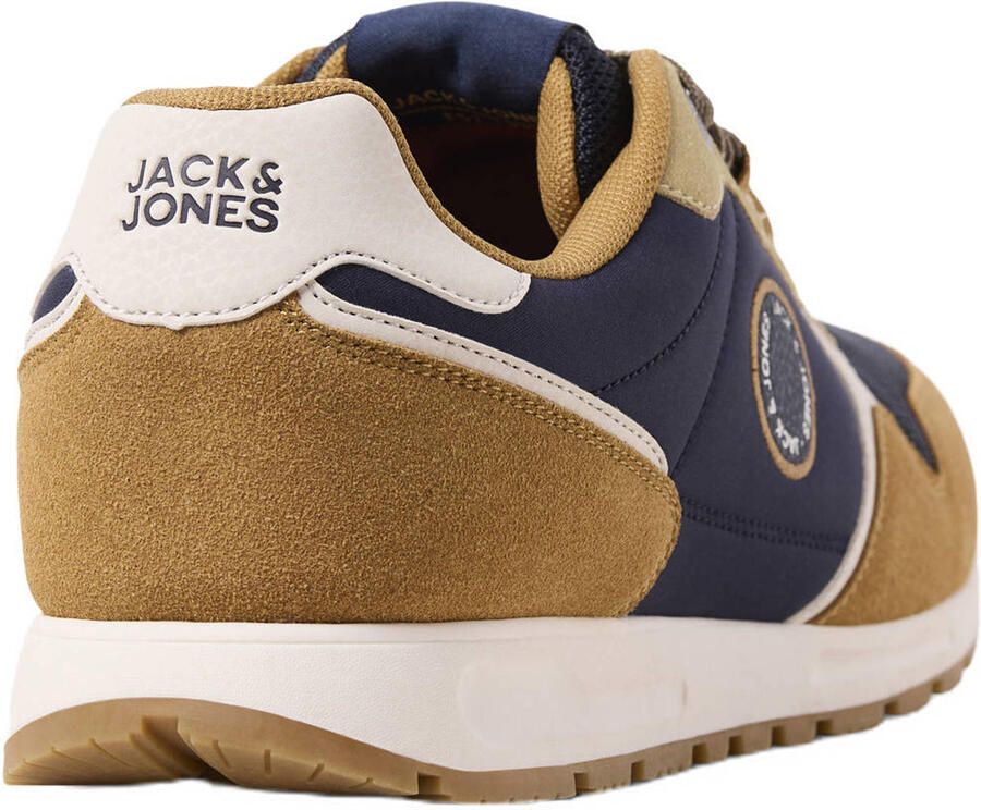 JACK & JONES Jfwcambridge Combo sneakers camel blauw - Foto 2