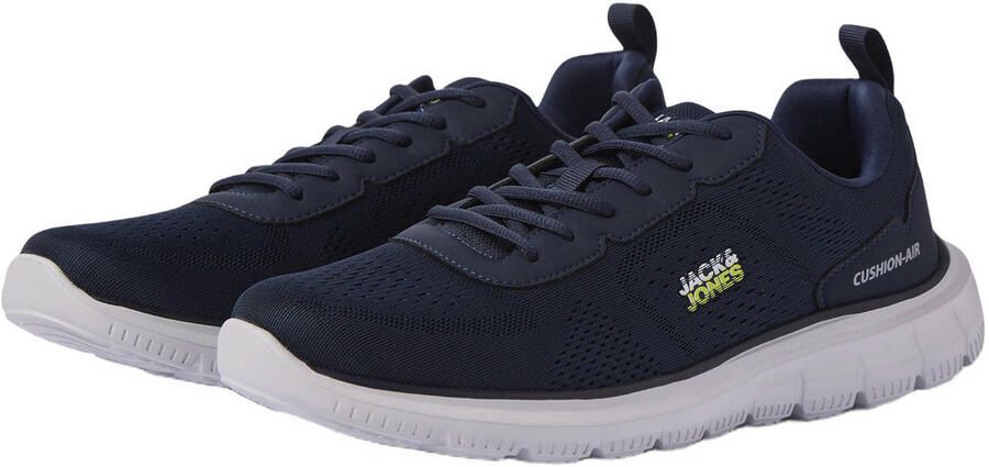 JACK & JONES Jfwcrescent Jacquard Noos jacquard sneakers donkerblauw - Foto 3