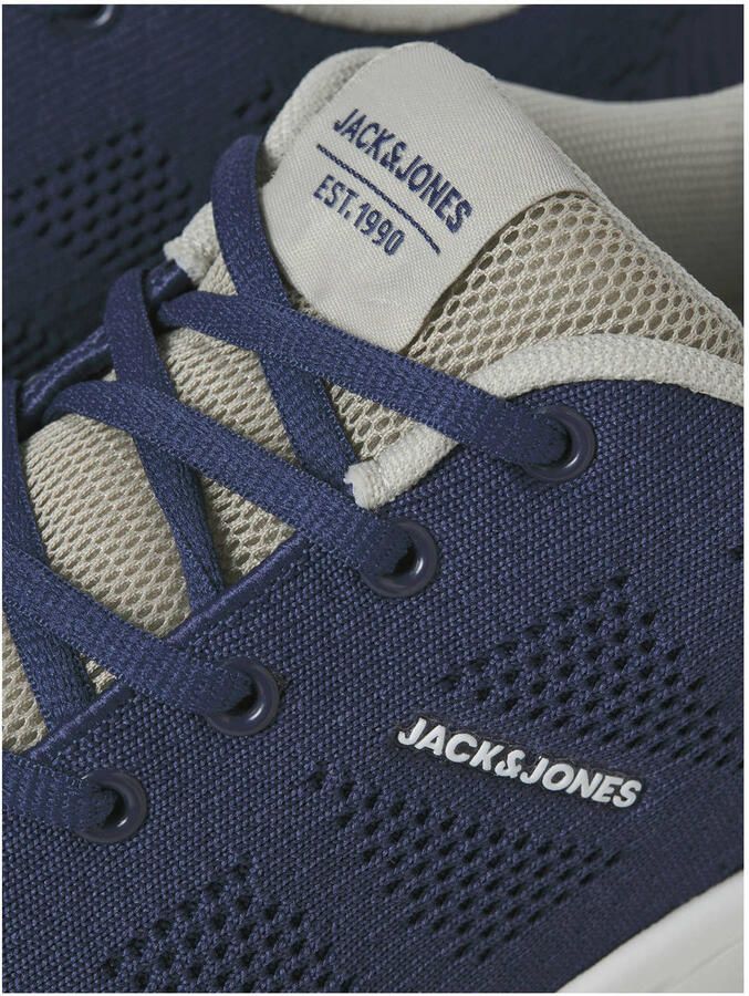 JACK & JONES Jfwcroxley Knit Sneaker Noos sneakers donkerblauw