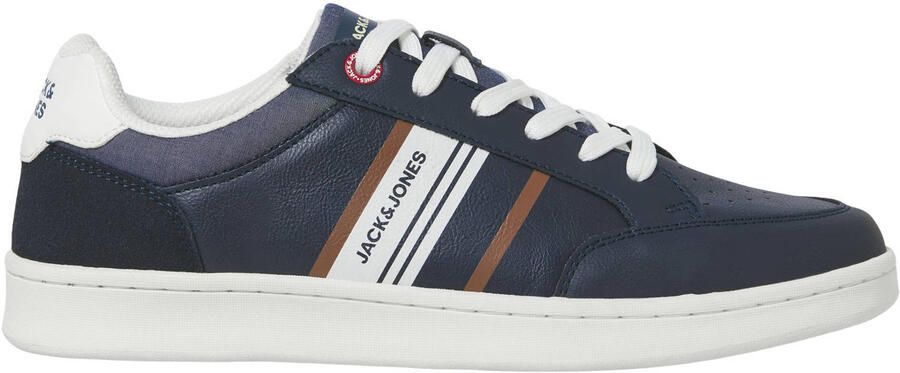 JACK & JONES Sneakers laag 'JFWDAXON' navy bruin wit