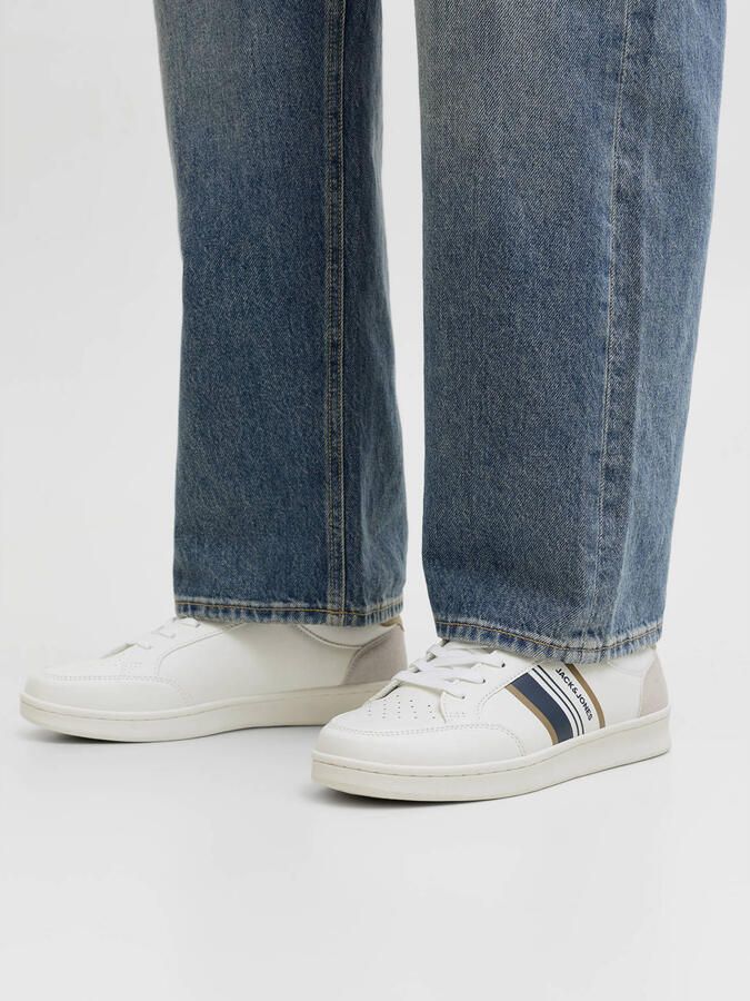 JACK & JONES Sneakers laag 'JFWDAXON' taupe navy karamel wit - Foto 3