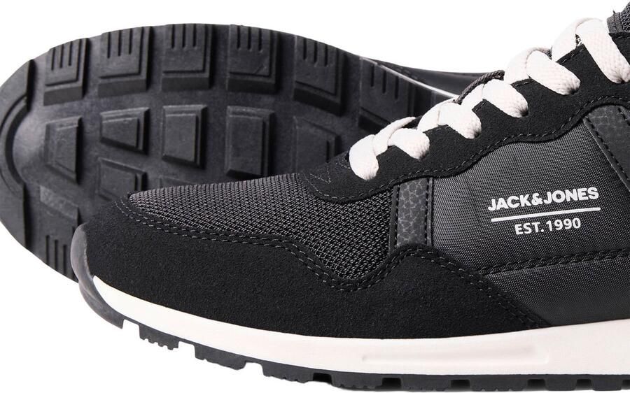 JACK & JONES Jfwharrow imitatieleren sneakers - Foto 3