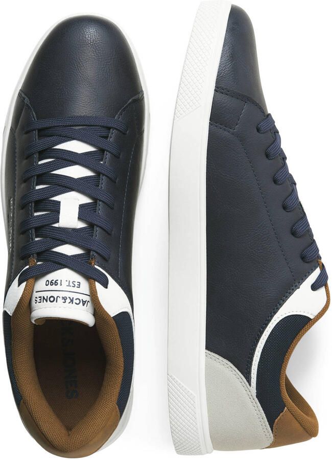 JACK & JONES Jfwjordan imitatieleren sneakers - Foto 3