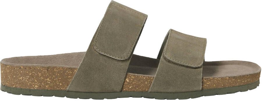 Jack & jones Sandaaltjes van kalfsleer model 'MALTA'