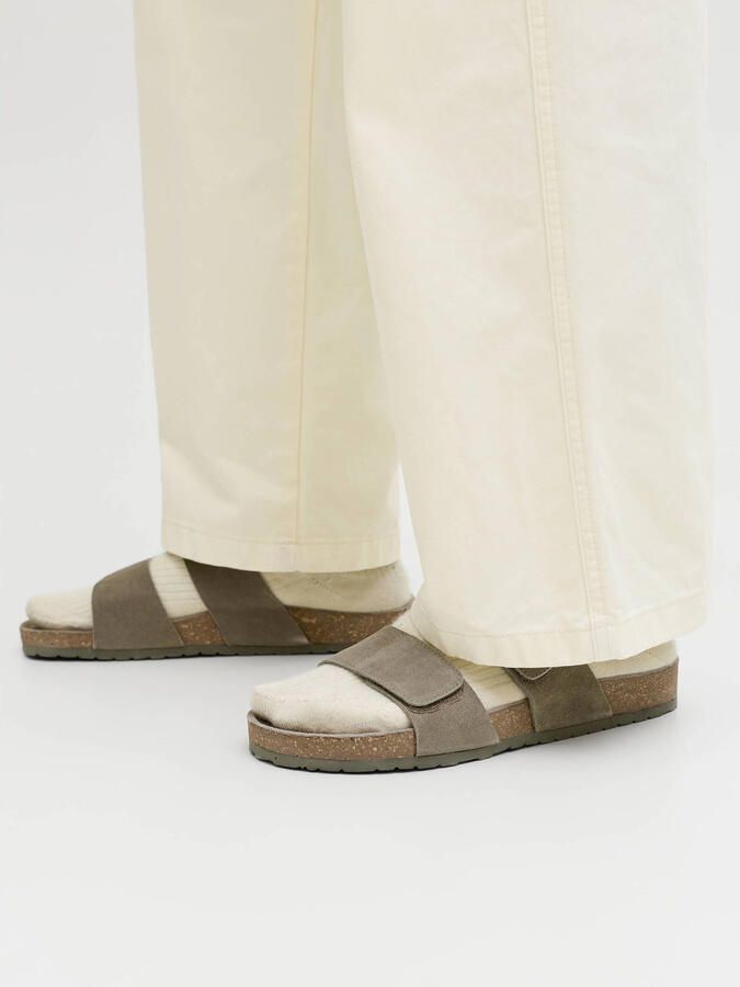 Jack & jones Sandaaltjes van kalfsleer model 'MALTA' - Foto 3