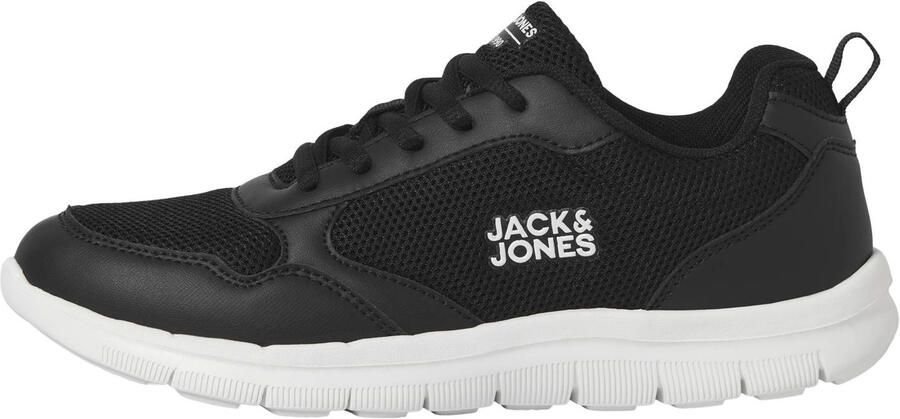 JACK & JONES JFWZOOM sneakers met logo antraciet