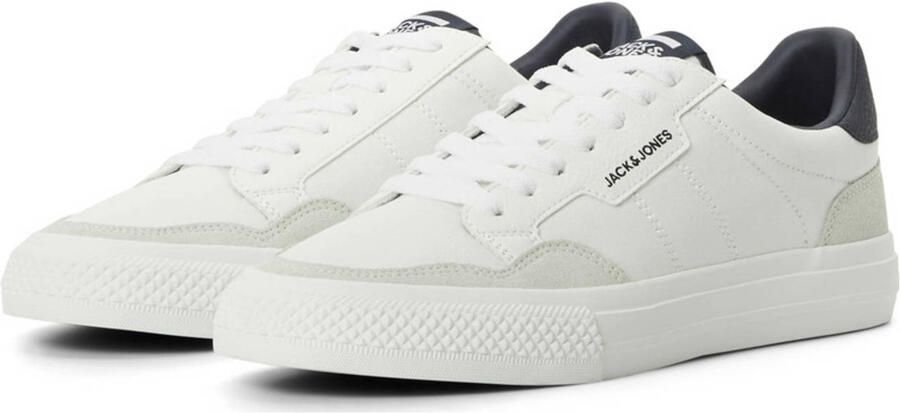 JACK & JONES JACK&JONES JFWMORDEN COMBO WHITE NAVY NOOS Heren Veterschoenen - Foto 2