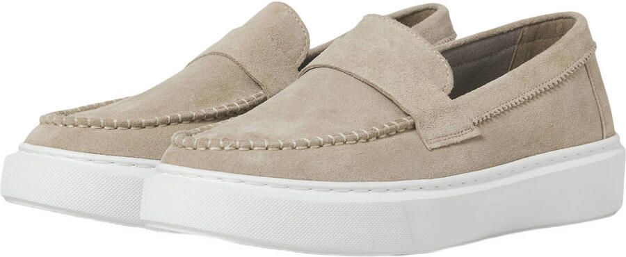 JACK & JONES suède loafers beige - Foto 3