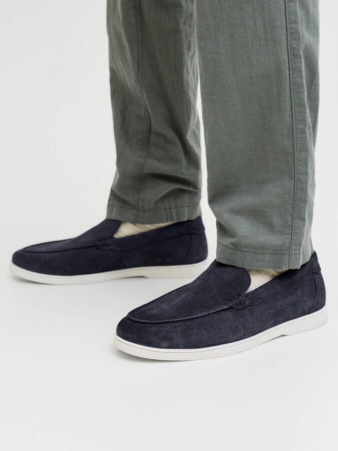 JACK & JONES JACK&JONES JFWSLIM SUEDE LOAFER Heren Loafers - Foto 3
