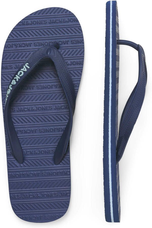 JACK & JONES teenslippers donkerblauw