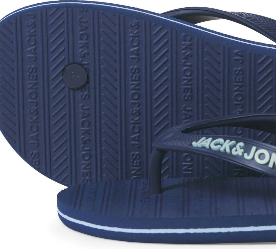 JACK & JONES teenslippers donkerblauw - Foto 2
