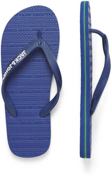 JACK & JONES Jfwbasic Flip Flop teenslippers blauw