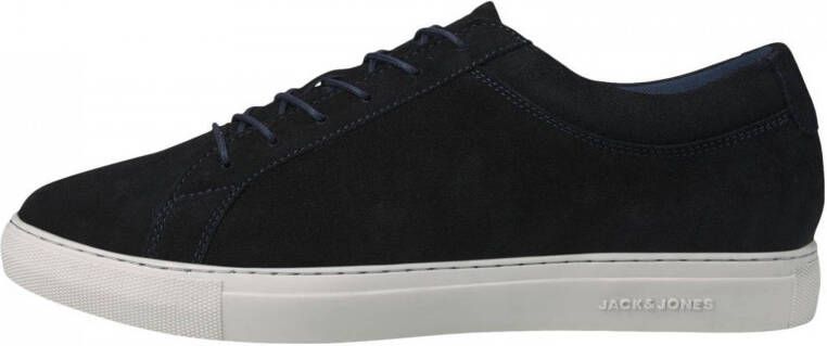 JACK & JONES JFWGALAXY suède sneakers donkerblauw