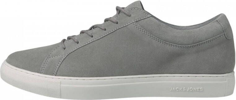 JACK & JONES JFWGALAXY suède sneakers grijs