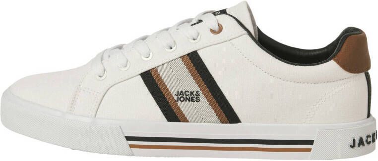 JACK & JONES JFWGorgon sneakers wit cognac