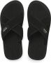 JACK & JONES Jfwkriskros Corduroy Sandal slippers zwart - Thumbnail 1