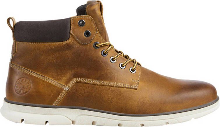 JACK & JONES JACK&JONES FOOTWEAR JFWTUBAR LEATHER HONEY SN Heren Laarzen