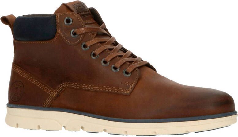 JACK & JONES JACK&JONES FOOTWEARJFWTUBAR LEATHER BRANDY STSBrandy Brown40