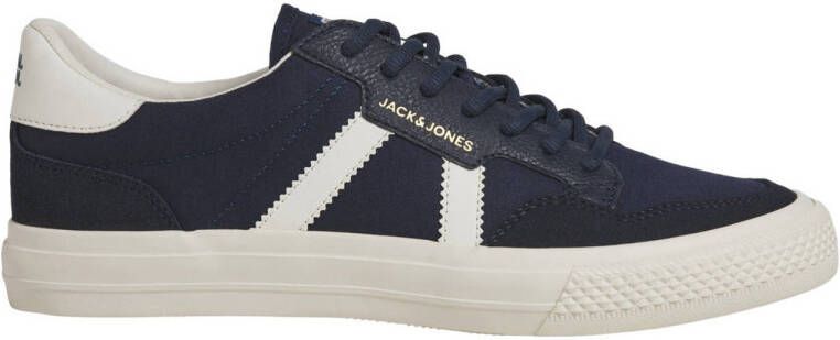 JACK & JONES Jfwmorden Canvas Special Sn sneakers donkerblauw