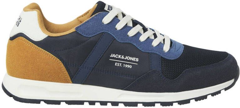 JACK & JONES Jfwharrow Mesh Sneaker sneakers donkerblauw