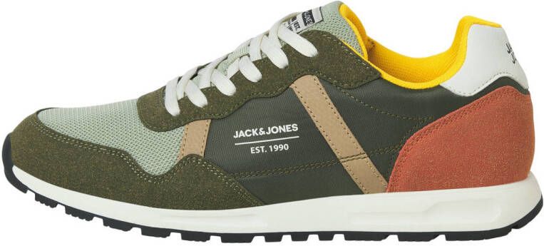 JACK & JONES Jfwharrow Mesh Sneaker sneakers groen