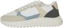 JACK & JONES Jfwaspire Pu Runner Noos sneakers wit beige blauw - Thumbnail 1