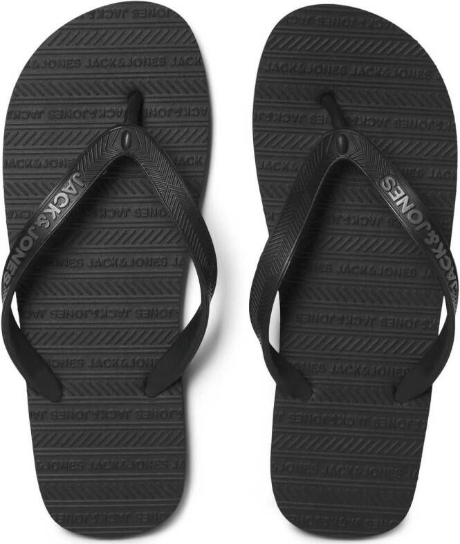 JACK & JONES Heren Teenslippers JFWBASIC Antraciet