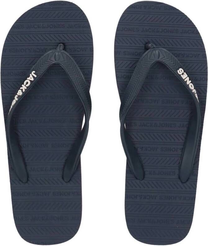 JACK & JONES Jfwbasic Flip Flop teenslippers donkerblauw