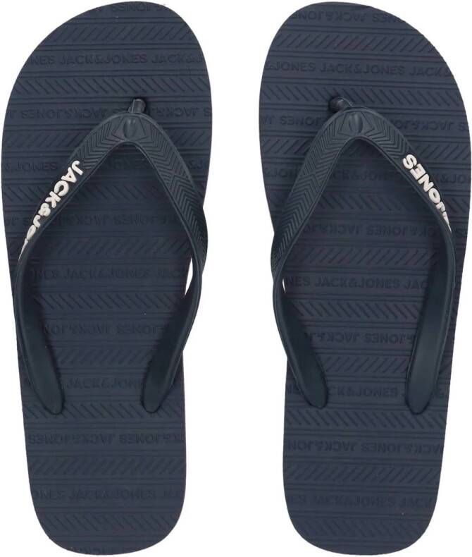 JACK & JONES teenslippers donkerblauw