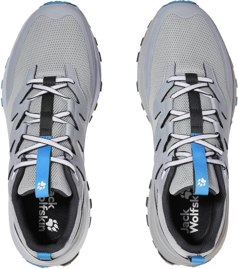 Jack Wolfskin PS Trail Low mesh outdoor schoenen Low grijs blauw - Foto 2