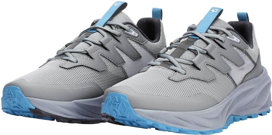 Jack Wolfskin PS Trail Low mesh outdoor schoenen Low grijs blauw - Foto 3