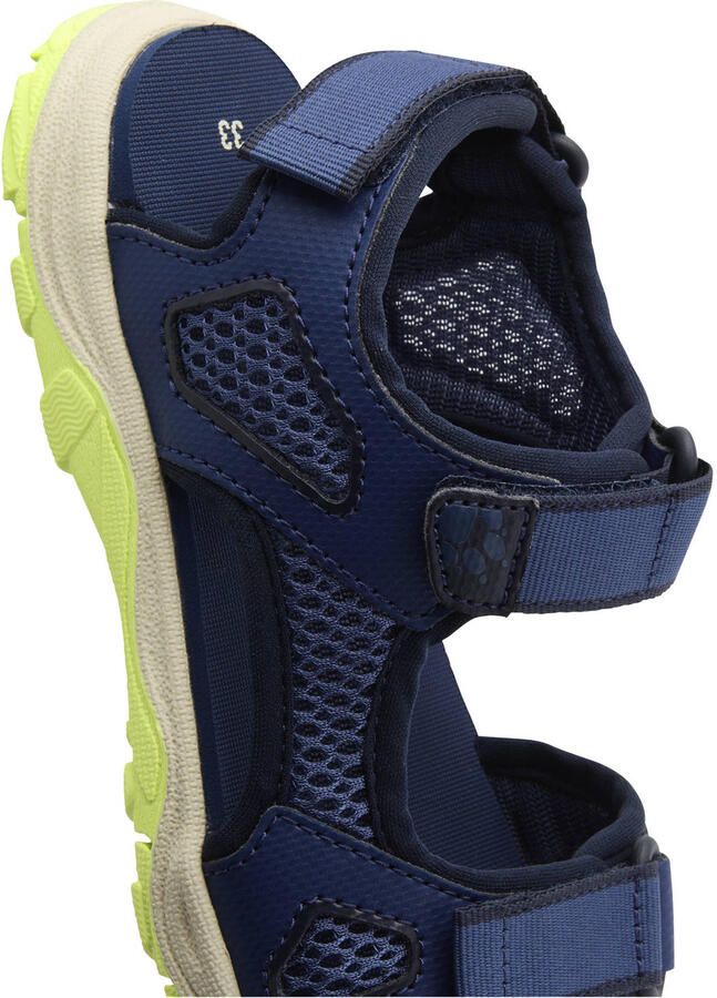 Jack Wolfskin Taraco Beach wandelschoenen donkerblauw geel - Foto 2