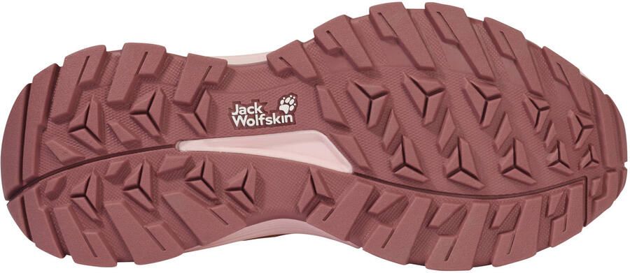 Jack Wolfskin Women's Wild Hike Low Multisportschoenen roze - Foto 3