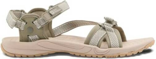 Jack Wolfskin Outdoorsandalen LAKEWOOD RIDE SANDAL W met klittenbandsluiting