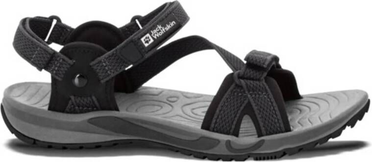 Jack Wolfskin Lakewood Ride Sandal Women Duurzame trekkingsandalen Dames black