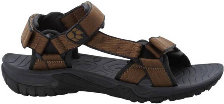 Jack Wolfskin Lakewood Ride Sandal Men Trekkingsandaal Heren 44.5 bruin brown black