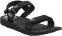 Jack Wolfskin Outfresh Sandal Men Trekkingsandaal Heren 43 zwart black light grey - Thumbnail 1