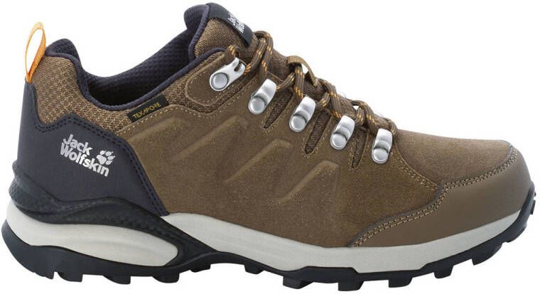 Jack Wolfskin Refugio Texapore Low Women Waterdichte wandelschoenen Dames brown apricot